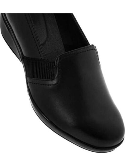 MOCASIN DE PIEL CUÑA NEGRO FLEXI - Image 4