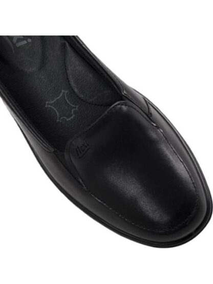 MOCASIN DE PIEL NEGRO FLEXI - Image 4