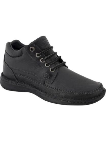 BOTIN CONFORT TEJIDO A MANO NEGRO NEBEL WALK - Image 2