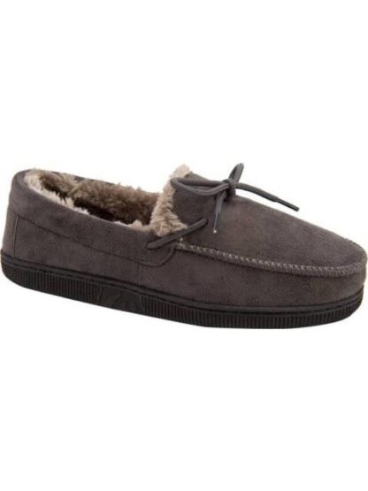 PANTUFLA CERRADA PELUCHE GRIS NEBEL WALK - Image 2