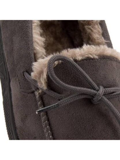 PANTUFLA CERRADA PELUCHE GRIS NEBEL WALK - Image 6