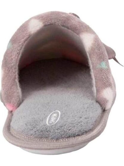 PANTUFLA DE PELUCHE GRIS SHOSH CONFORT - Image 3