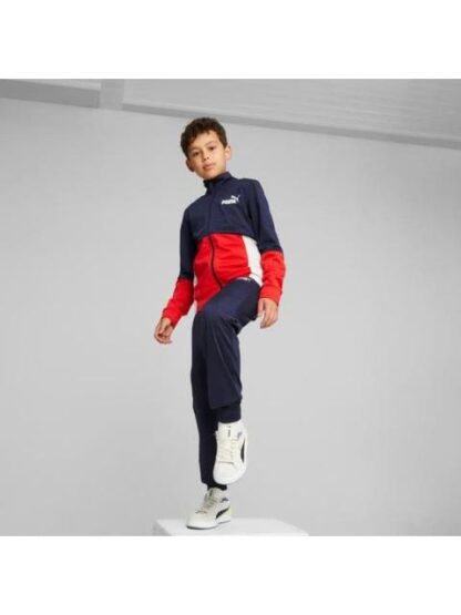 CONJUNTO 2 PIEZAS COLORBLOCK POLY SUIT CL B AZUL MARINO PUMA - Image 3