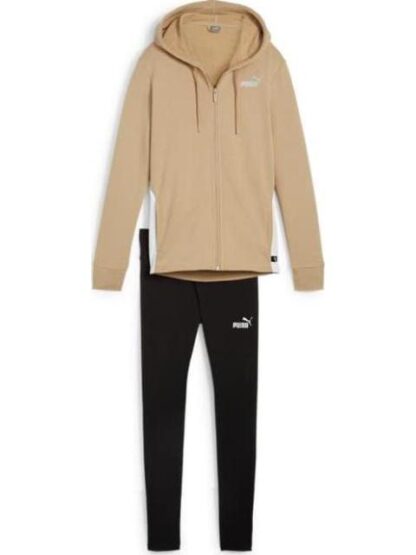 CONJUNTO 2 PIEZAS METALLIC TRACKSUIT BEIGE PUMA