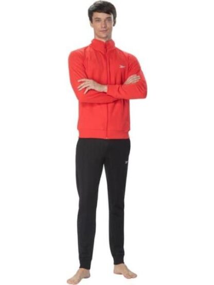 CONJUNTO 2 PIEZAS TRACKSUIT VECTOR FULL ZIP ROJO REEBOK - Image 2