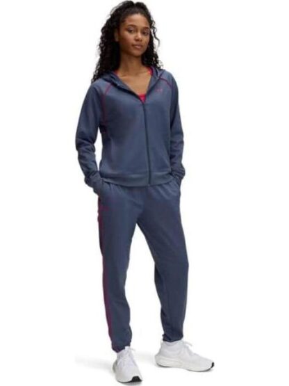CONJUNTO 2 PIEZAS UA RIVAL TRICOT TRACKSUIT HD GRIS UNDER ARMOUR MEXICO - Image 2