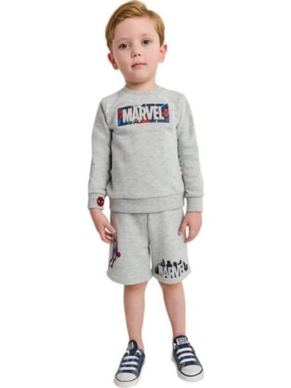 CONJUNTO CONJUNTO TRAJE GRIS MARVEL