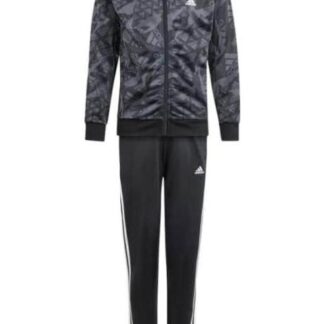 CONJUNTO DEPORTIVO ESSENTIALS ALLOVER NEGRO ADIDAS
