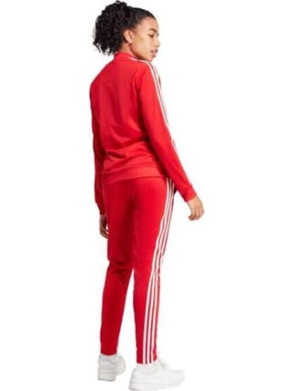 CONJUNTO DEPORTIVO ESSENTIALS SUDADERA Y PANTS ROJO ADIDAS - Image 5