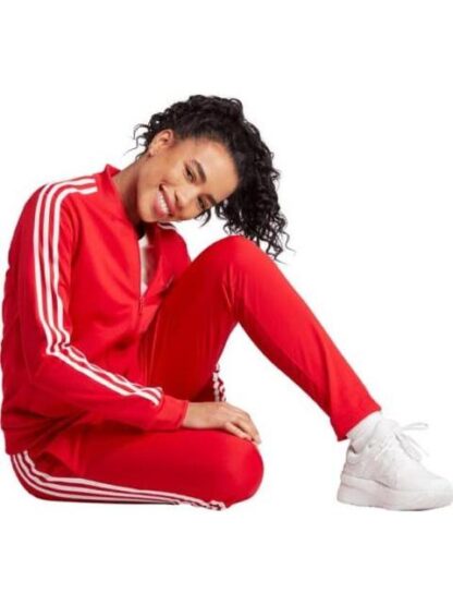 CONJUNTO DEPORTIVO ESSENTIALS SUDADERA Y PANTS ROJO ADIDAS - Image 6