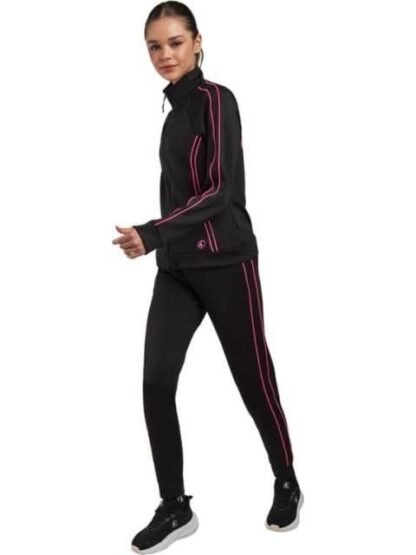 CONJUNTO DEPORTIVO SUDADERA Y PANTS NEGRO PROKENNEX - Image 2