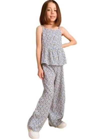 CONJUNTO ESTAMPADO AZUL HOLLY LAND KIDS - Image 4