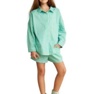 CONJUNTO ESTAMPADO VERDE HOLLY LAND KIDS
