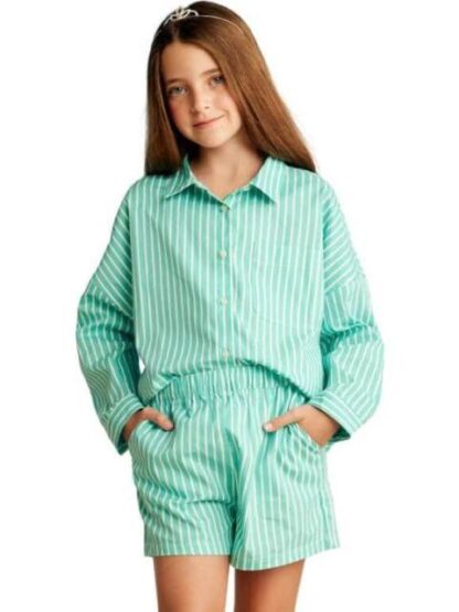 CONJUNTO ESTAMPADO VERDE HOLLY LAND KIDS - Image 2