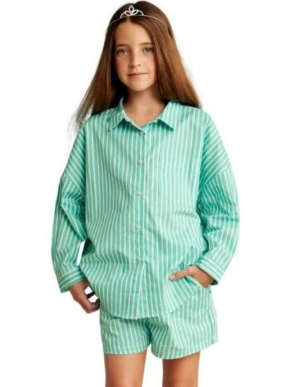 CONJUNTO ESTAMPADO VERDE HOLLY LAND KIDS - Image 3