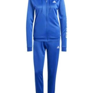 CONJUNTO LINEAR SUDADERA Y PANTS AZUL ADIDAS
