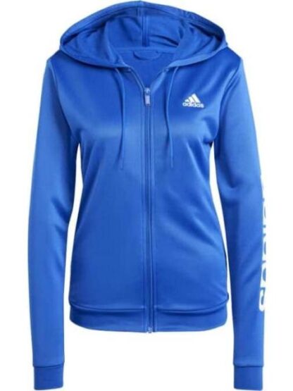 CONJUNTO LINEAR SUDADERA Y PANTS AZUL ADIDAS - Image 2