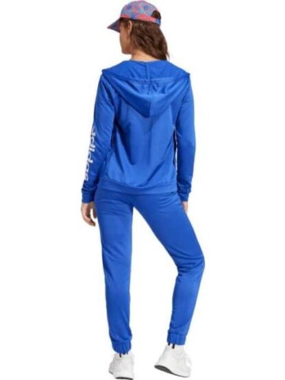 CONJUNTO LINEAR SUDADERA Y PANTS AZUL ADIDAS - Image 5