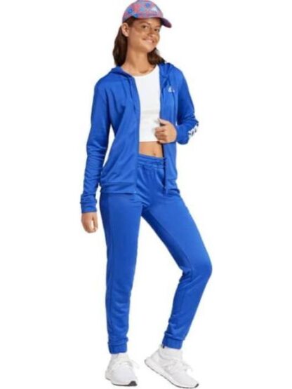 CONJUNTO LINEAR SUDADERA Y PANTS AZUL ADIDAS - Image 6