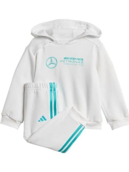 CONJUNTO MOTORSPORT MER DNA BBYJGLS BLANCO ADIDAS
