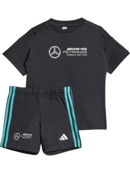 CONJUNTO MOTORSPORT MER DNA BBYJGSS NEGRO ADIDAS