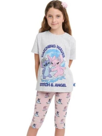 CONJUNTO PLAYERA Y PANTALON STITCH BICOLOR DISNEY - Image 2