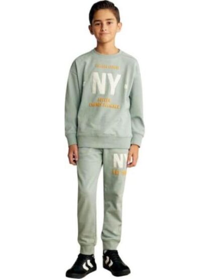 CONJUNTO SUDADERA Y PANTS AZUL MENTA NEXT CO