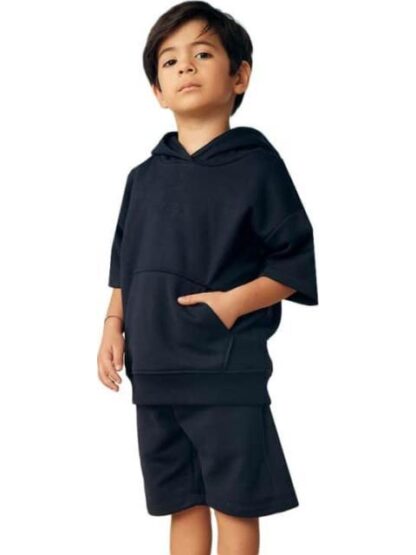 CONJUNTO SUDADERA Y SHORT AZUL MARINO NEXT CO - Image 2