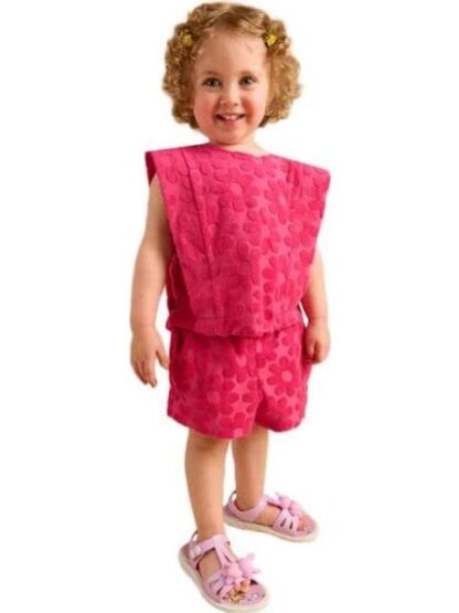 CONJUNTO TIPO TOALLA ROSA HOLLY LAND KIDS - Image 2