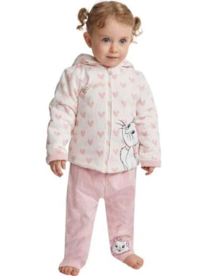 CONJUNTO TRAJE BEBA ROSA DISNEY BABY
