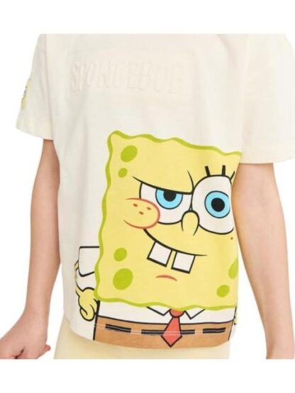 CONJUNTO TRAJE CONJUNTO 2 PZAS PLAYERA Y PANTALON BEIGE BOB ESPONJA - Image 5