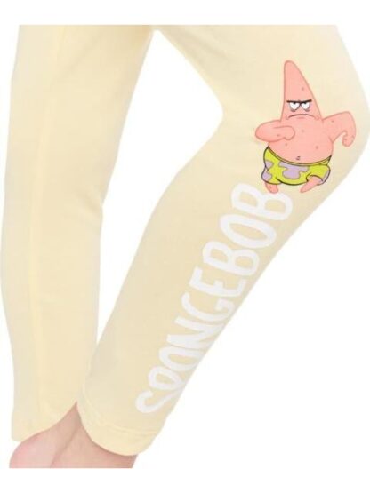 CONJUNTO TRAJE CONJUNTO 2 PZAS PLAYERA Y PANTALON BEIGE BOB ESPONJA - Image 6