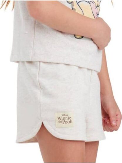 CONJUNTO TRAJE CONJUNTO 2 PZAS PLAYERA Y SHORT BEIGE WINNIE THE POOH - Image 2
