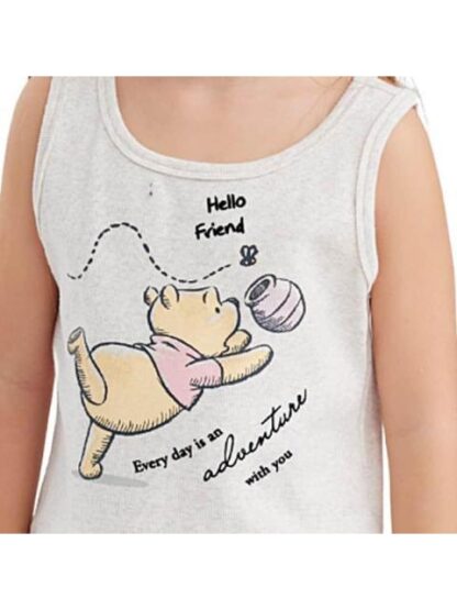 CONJUNTO TRAJE CONJUNTO 2 PZAS PLAYERA Y SHORT BEIGE WINNIE THE POOH - Image 6