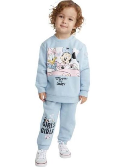 CONJUNTO TRAJE TODDLER BEBA AZUL MINNIE MOUSE