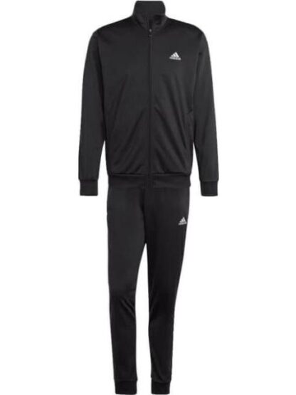 CONJUNTO TRICOT SUDADERA Y PANTS NEGRO ADIDAS