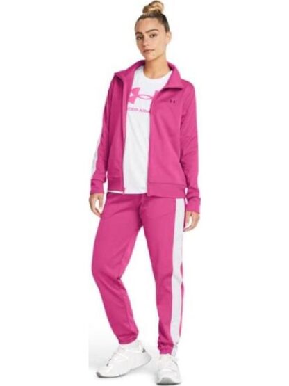CONJUNTO TRICOT SUDADERA Y PANTS ROSA UNDER ARMOUR MEXICO