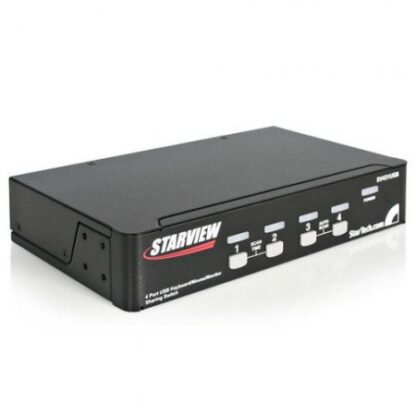 STARTECH  SWITCH KVM PROFESIONAL SV431USB USB-VGA 4 PUERTOS - Image 6