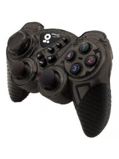 BROBOTIX GAMEPAD RUMBLEPAD PARA PC-PLAYSTATION 3 ALAMBRICO USB 2.0 GRIS HUMO - Image 2