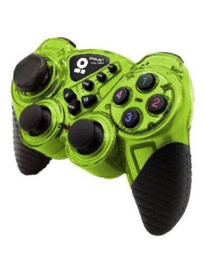 BROBOTIX GAMEPAD RUMBLEPAD ALAMBRICO USB 2.0 VERDE - Image 2