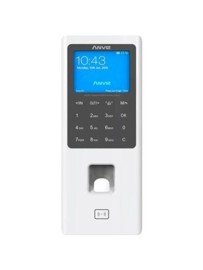 CONTROL DE ACCESO Y ASISTENCIA BIOMETRICO Y D ANVIZ AN W2 PRO BLANCO SI