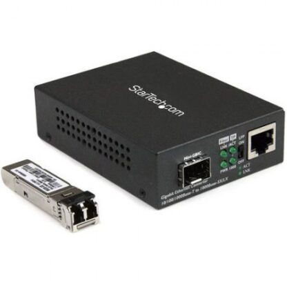 STARTECH  CONVERTIDOR DE MEDIOS ETHERNET GIGABIT A FIBRA MULTIMODO LC 550 METROS - Image 3