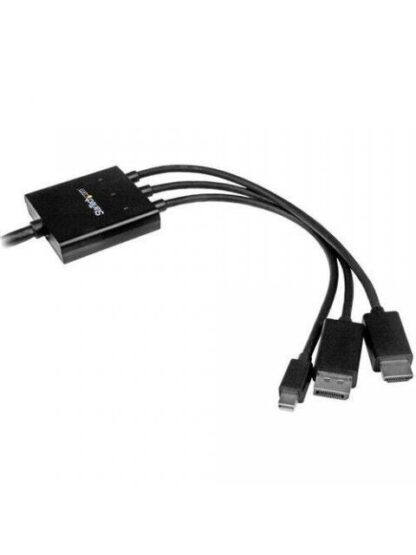 STARTECH  CONVERSOR HDMI DISPLAYPORT O MINI DISPLAYPORT - HDMI 2 METROS NEGRO - Image 4