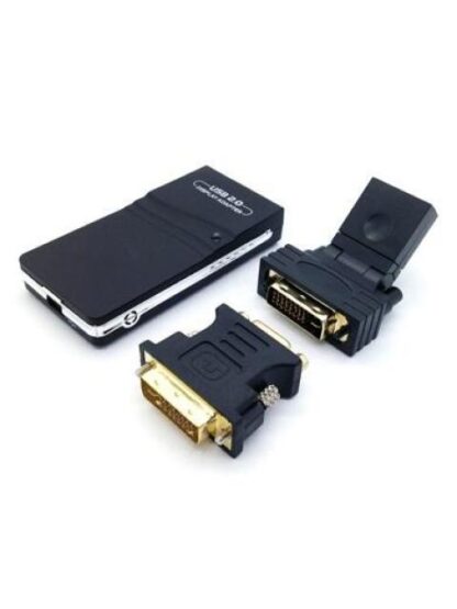 CONVERTIDOR USB A DVI-HDMI-SVGA 1920X1080 BROBOTIX 171920