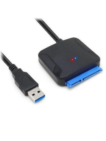 BROBOTIX CONVERTIDOR USB 3.0 - SATA 2.5 NEGRO