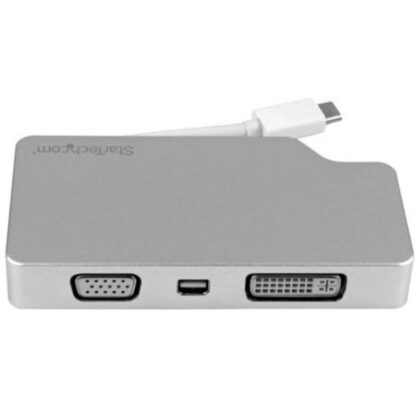 STARTECH  ADAPTADOR 4 EN 1 DE AUDIO Y VIDEO PARA VIAJES USB-C A VGA DVI HDMI O MINI DISPAYPORT - Image 4