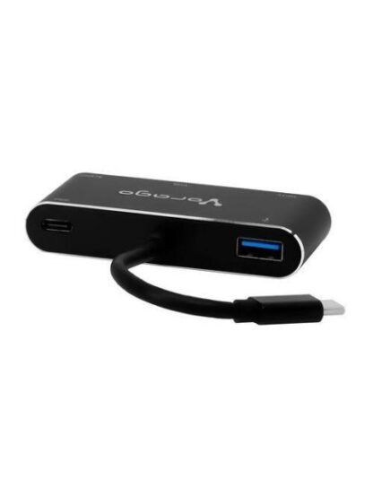 VORAGO ADAPTADOR USB-C MACHO - VGA-HDMI-USB-C-3.5MM-USB-A HEMBRA NEGRO - Image 9