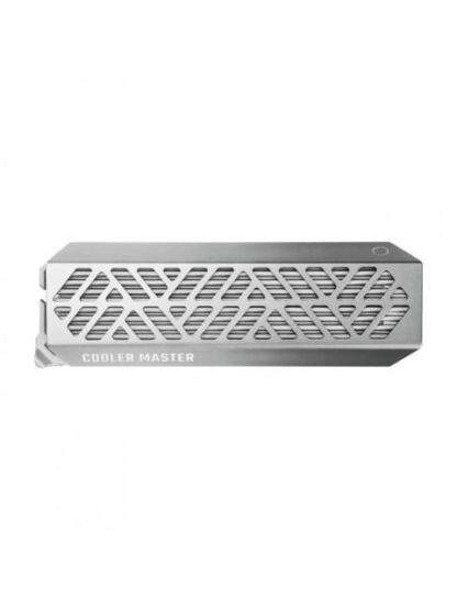 COOLER MASTER GABINETE DE DISCO DURO ORACLE AIR M.2 USB C 3.2 PLATA