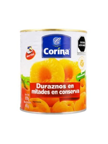 CORINA DURAZNO MITADES 820 GR