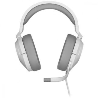 CORSAIR AUDIFONOS GAMER HS55 SURROUND 7.1 ALAMBRICO 1.8 METROS 3.5MM-USB BLANCO